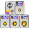 Image 2 : [5]2025 Gold 4-Coin G.Brit Set/1oz Platinum $100