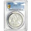 Image 1 : 1887 Morgan Silver Dollar PCGS MS67