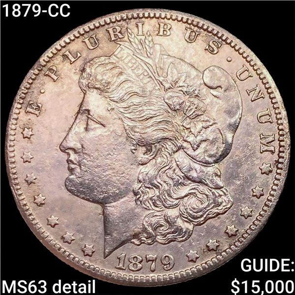 1879-CC Morgan Silver Dollar CHOICE BU