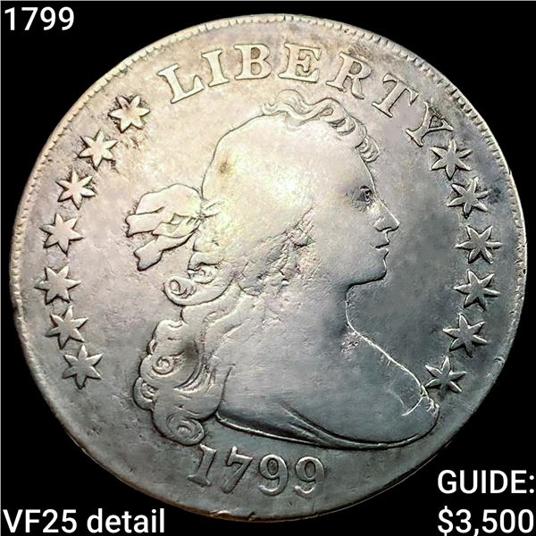 1799 Draped Bust Dollar LIGHTLY CIRCULATED
