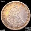 Image 1 : 1865 Seated Liberty Quarter HIGH GRADE