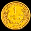 Image 2 : 1849-O Rare Gold Dollar HIGH GRADE