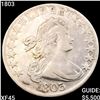 Image 1 : 1803 Draped Bust Half Dollar NEARLY UNCIRCULATED