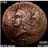 Image 1 : 1793 Liberty Cap Half Cent NEARLY UNCIRCULATED