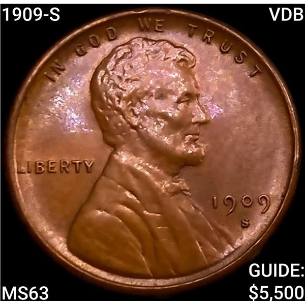 1909-S VDB Wheat Cent