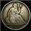 Image 1 : 1838-O Silver Seated Liberty Dime NICELY  CIRCULATED