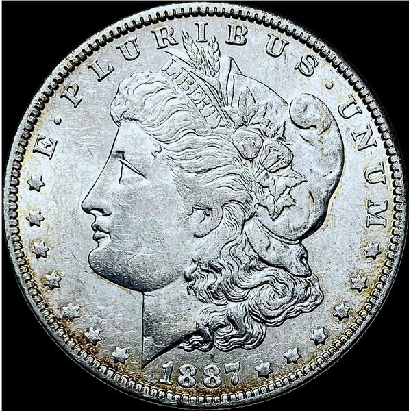 1887-O Silver Morgan Dollar CHOICE AU