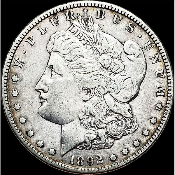 1892-S Silver Morgan Dollar NEARLY  UNCIRCULATED