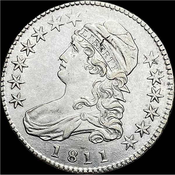 1811 Capped Bust Half Dollar CLOSELY  UNCIRCULATED