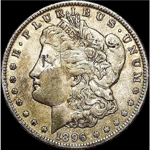1896-O Silver Morgan Dollar NEARLY  UNCIRCULATED