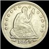 Image 1 : 1854 Arrows Seated Liberty Quarter CLOSELY  UNCIRCULATED
