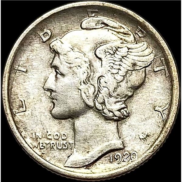 1920-S Mercury Dime CLOSE UNC