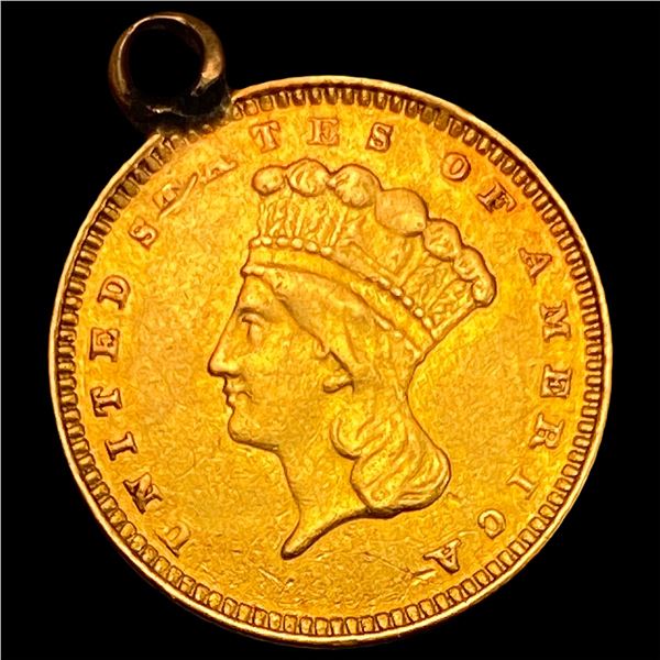 1874 Gold $1 Indian Princess Type 3 HIGH  GRADE