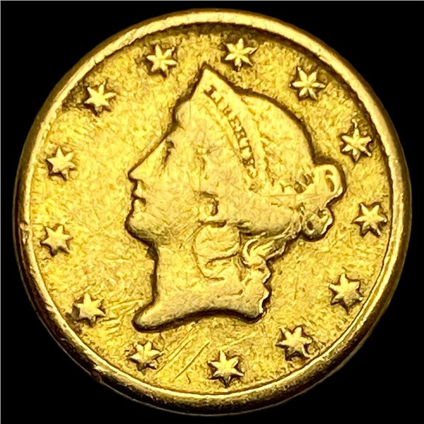 1853-O Gold $1 Liberty Type 1 HIGH GRADE