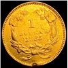 Image 2 : 1855 Gold $1 Indian Head Type 2 HIGH GRADE