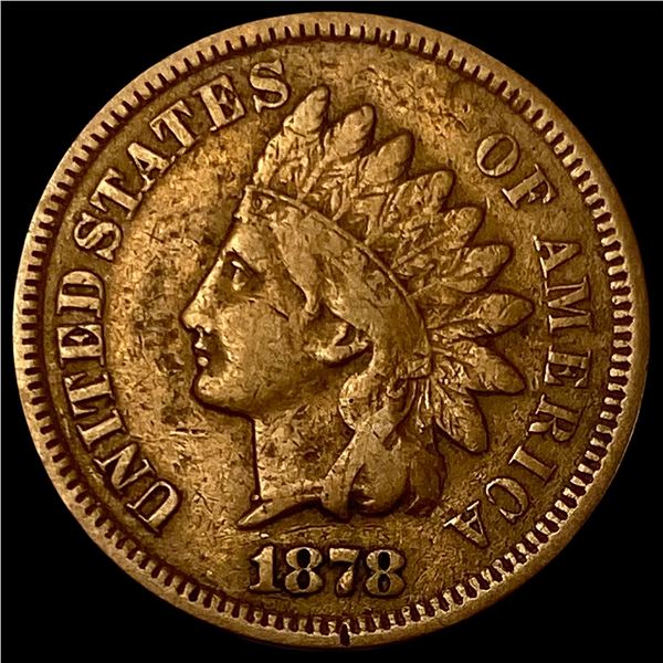 1878 Indian Head Cent  LIGHTLY CIRCULATED