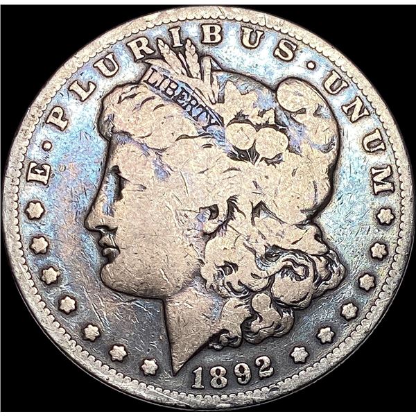 1892-S Silver Morgan Dollar NICELY CIRCULATED