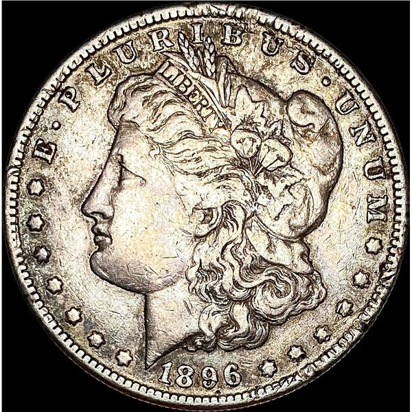 1896-S Silver Morgan Dollar ABOUT  UNCIRCULATED