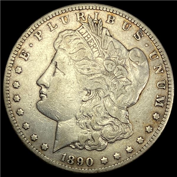 1890-CC Silver Morgan Dollar LIGHTLY  CIRCULATED