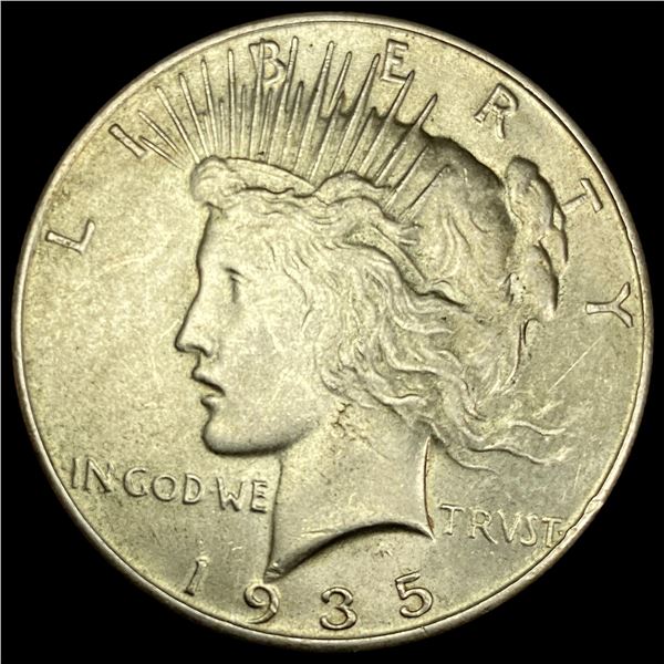 1935-S Silver Peace Dollar UNCIRCULATED