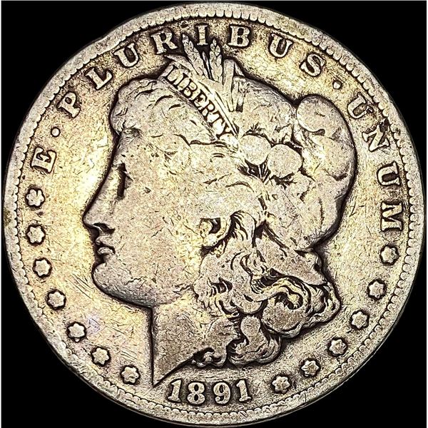 1891-CC Silver Morgan Dollar NICELY  CIRCULATED