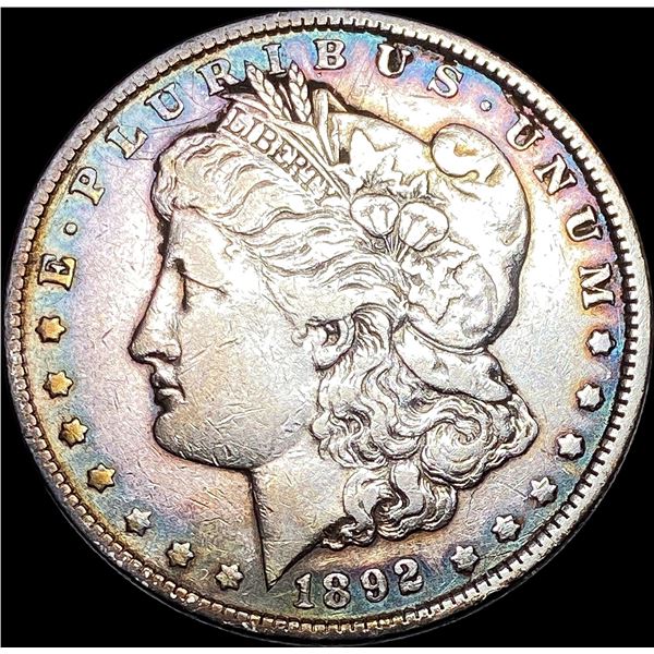 1892 Silver Morgan Dollar LIGHTLY CIRCULATED