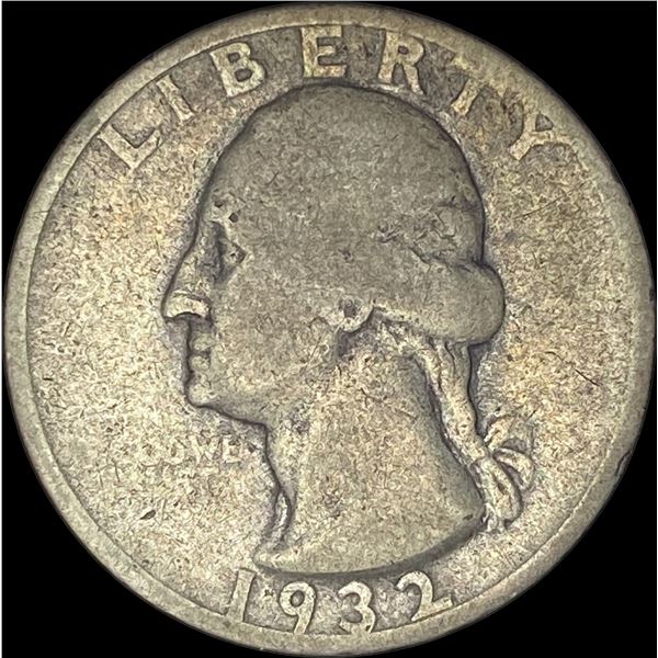 1932-D Silver Washington Quarter NICELY  CIRCULATED