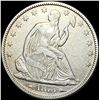 Image 1 : 1873 Arrows Seated Liberty Half Dollar  CLOSELY UNCIRCULATED