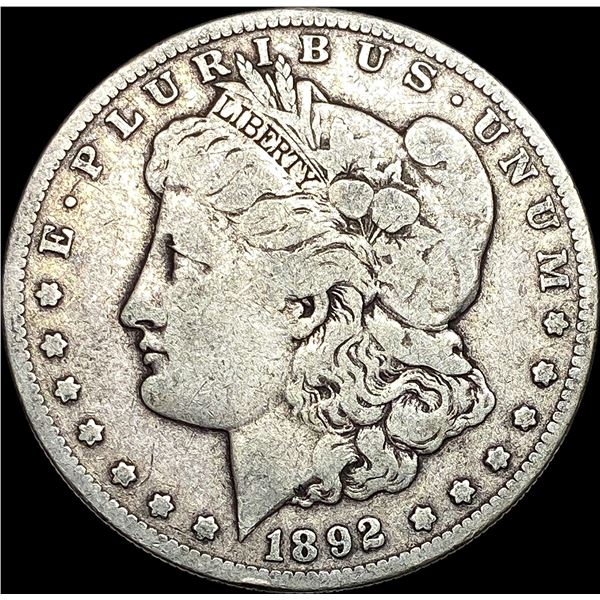1892-S Silver Morgan Dollar NICELY CIRCULATED