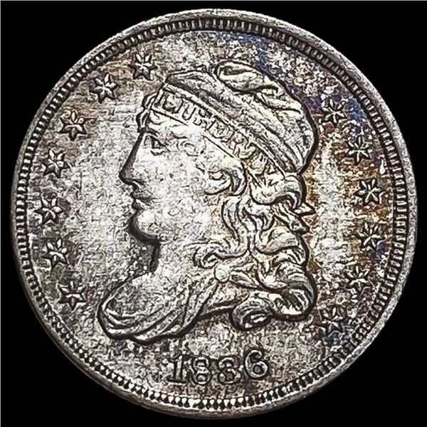 1836 Capped Bust Half Dime CLOSELY UNCIRCULATED