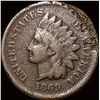 Image 1 : 1869 Indian Head Cent NICELY CIRCULATED