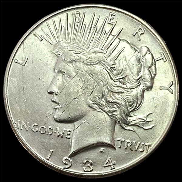 1934-S Silver Peace Dollar HIGH GRADE