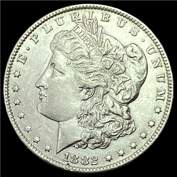 1882-CC Morgan Silver Dollar CLOSELY UNCIRCULATED