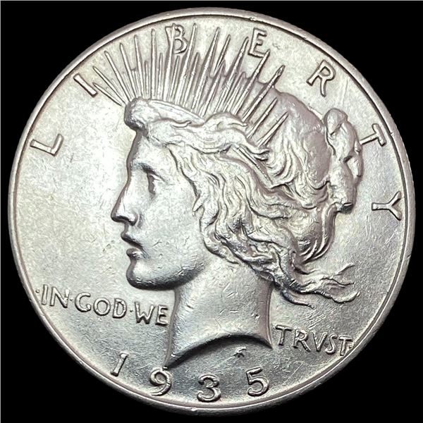 1935-S Silver Peace Dollar CLOSELY  UNCIRCULATED