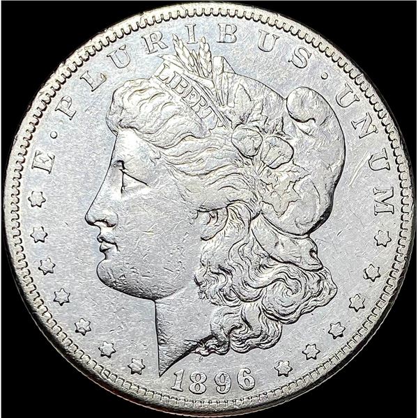 1896-S Silver Morgan Dollar NEARLY  UNCIRCULATED