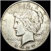 Image 1 : 1927-D Silver Peace Dollar ABOUT UNCIRCULATED