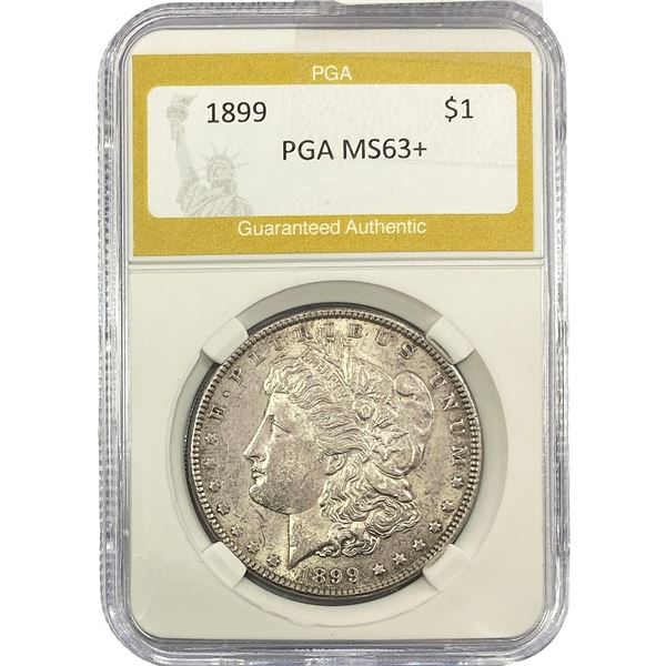 1899 Morgan Silver Dollar PGA MS63+
