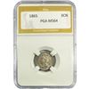 Image 1 : 1865 Nickel Three Cent PGA MS64