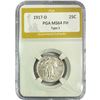 Image 1 : 1917-D Standing Liberty Quarter PGA MS64 FH Type 1