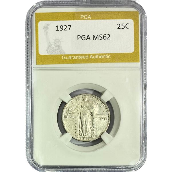 1927 Standing Liberty Quarter PGA MS62