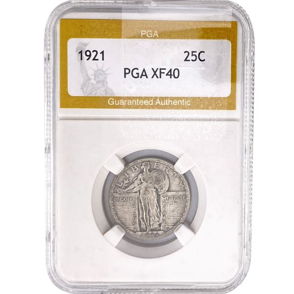 1921 Standing Liberty Quarter PGA XF40