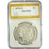 Image 1 : 1878-CC Morgan Silver Dollar PGA XF40