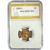Image 1 : 1908-S Indian Head Cent PGA MS65 RED