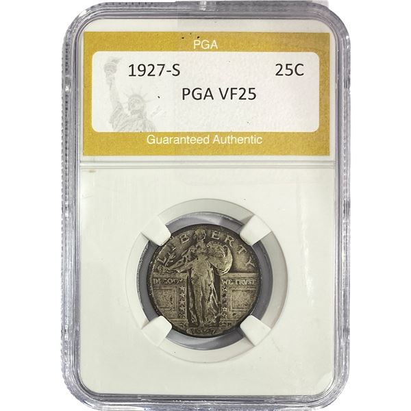 1927-S Standing Liberty Quarter PGA VF25