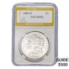 Image 1 : 1883-O Morgan Silver Dollar PGA MS65