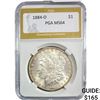 Image 1 : 1884-O Morgan Silver Dollar PGA MS64