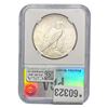 Image 2 : 1935 Silver Peace Dollar PGA MS65
