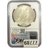Image 2 : 1922 Silver Peace Dollar NGC MS64
