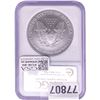 Image 2 : 2007 Silver Eagle NGC MS70