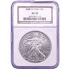 Image 1 : 2008 Silver Eagle NGC MS70